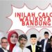 10 Calon Walikota Bandung Hasil Survei Versi Citra Survei Indonesia